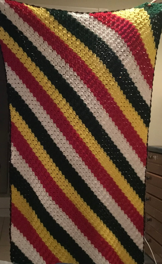 Rasta C2C Blanket